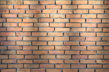 Brick wall texture background for interior, exterior or industrial construction concept design.