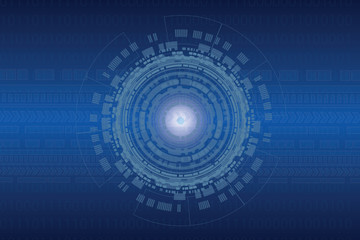 Obraz premium Abstract technology background for internet of things
