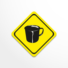 Cup. Vector illustration.