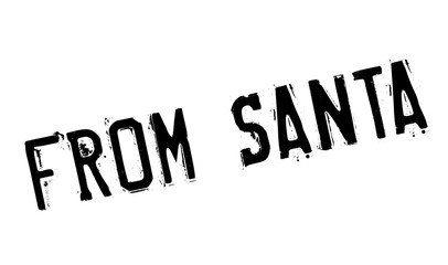 From Santa rubber stamp. Grunge design with dust scratches. Effects can be easily removed for a clean, crisp look. Color is easily changed.