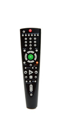TV remote isolated