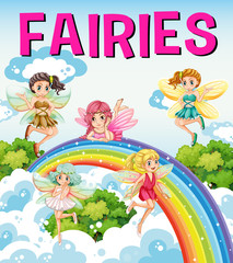 Font design for word fairies