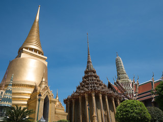 Fototapeta premium タイ バンコク ワット・プラケオ - Grand Palace , Wat Phra Kaeo , Bangkok, Thailand