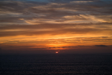 Atlantic Ocean Sunset Horizon