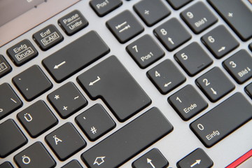 Tasten einer Tastatur