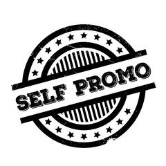 Self Promo rubber stamp. Grunge design with dust scratches. Effects can be easily removed for a clean, crisp look. Color is easily changed.