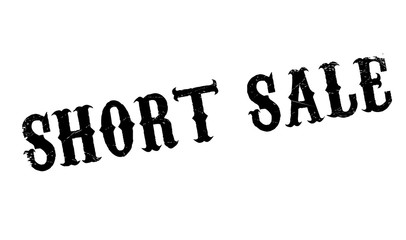 Short Sale rubber stamp. Grunge design with dust scratches. Effects can be easily removed for a clean, crisp look. Color is easily changed.