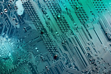 Circuit board. Electronic computer hardware technology. Motherboard digital chip. Tech science background. Integrated communication processor. Information engineering component.