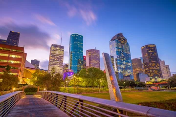 Fototapeten Downtown Houston skyline © f11photo