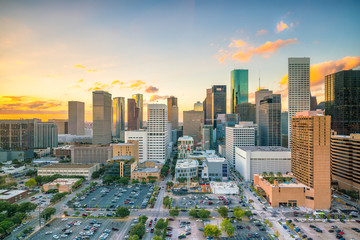 Obraz premium Downtown Houston skyline