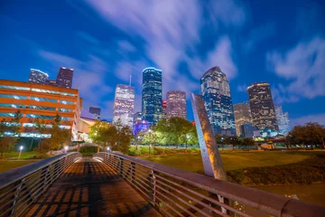 Türaufkleber Downtown Houston skyline © f11photo
