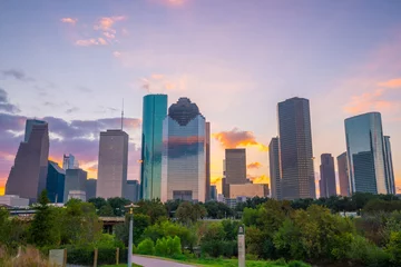 Rolgordijnen Downtown Houston skyline © f11photo
