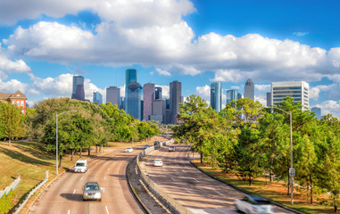 Downtown Houston skyline