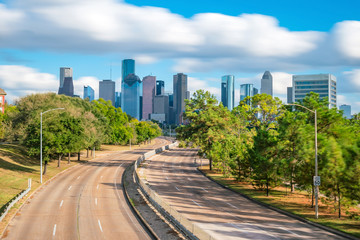 Fototapeta na wymiar Downtown Houston skyline