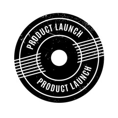 Product Launch rubber stamp