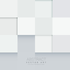 minimal style mosaic white background