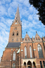 Fototapeta na wymiar Sankt-Petri-Kirche in Hamburg
