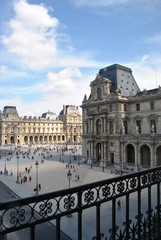 Obraz premium Louvre in Paris