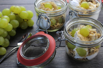 An image of a dessert - Mascarponecreme