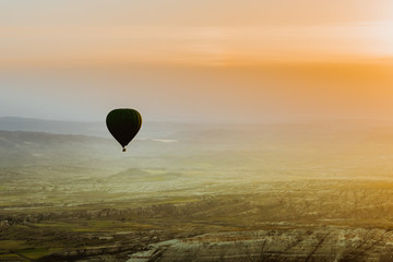 air balloon in Cappadocia, Turkey