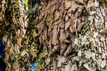 Photo of lot oak besoms
