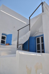 Bel escalier en Grèce, Cyclades