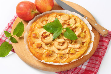 homemade apple tart