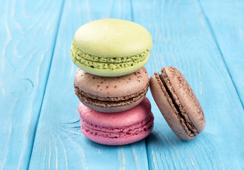 Multicolored macaroon