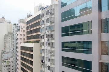 Buildings in Wang Chai, Hong Kong
