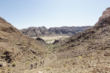 Wanderer im Fish River Canyon
