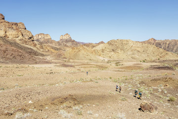 Wanderer im Fish River Canyon