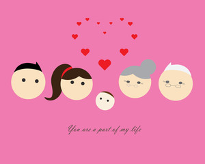 Forever purity love is all around in our whole family