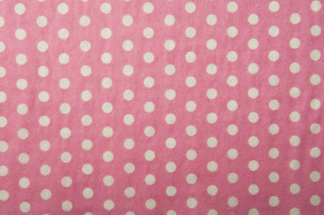 texture of paper pink polka dots © katjabakurova