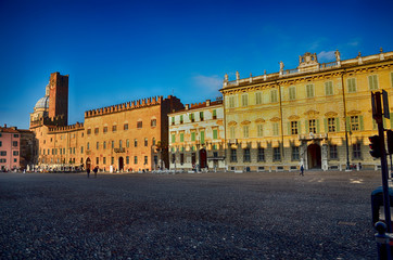 Fototapeta na wymiar Italian destination: Mantua, Mantova