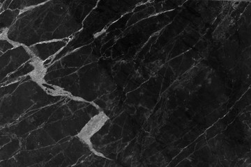 Black marble natural pattern for background, abstract natural ma