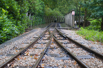 Fototapeta premium Train track