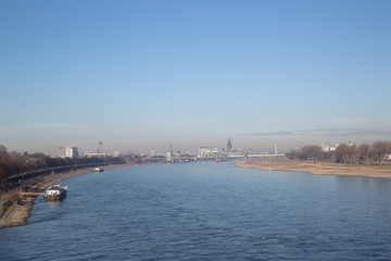 Obraz premium Rhine in Cologne 