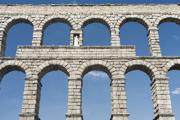 Fototapeta premium Segovia (Spain): Roman aqueduct