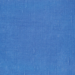 Natural Bright Blue Flax Fiber Linen Texture, Detailed Macro Closeup, Rustic Crumpled Vintage Textured Fabric Burlap Canvas Pattern, Rough Background Copy Space