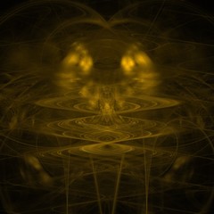 Symmetrische Fantasie - Gelbtöne