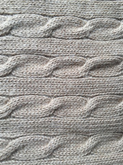 The knitted fabric texture, soft focus abstract background