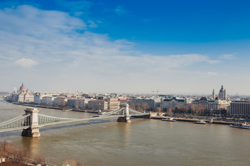 Fototapeta premium budapest węgry miasto widok europy
