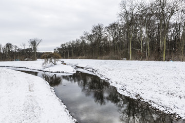 beautiful winter landscape 