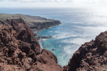 El Hierro, Küste, Meer, Sonnenuntergang, Strand, Kanaren, Kanarische Inseln, Insel, La Restinga, Spanien, Europa