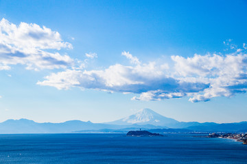 Yuigahama coast of Shonan/Kanagawa Japan, 2017/1/21