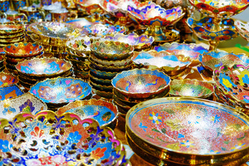 beautiful Golden cups and jugs