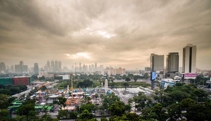 Aerial of Bangkok