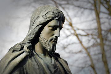 Jesus Christ statue Oberammergau