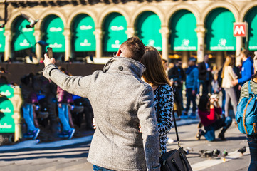 Selfie in piazza