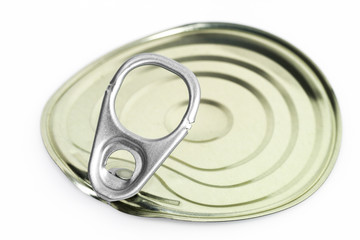 Aufreisslasche einer Blechdose